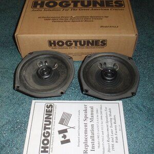 Pair of 1998-2005 Harley Davidson Hogtunes Speakers Model #914.2 Model #112.2